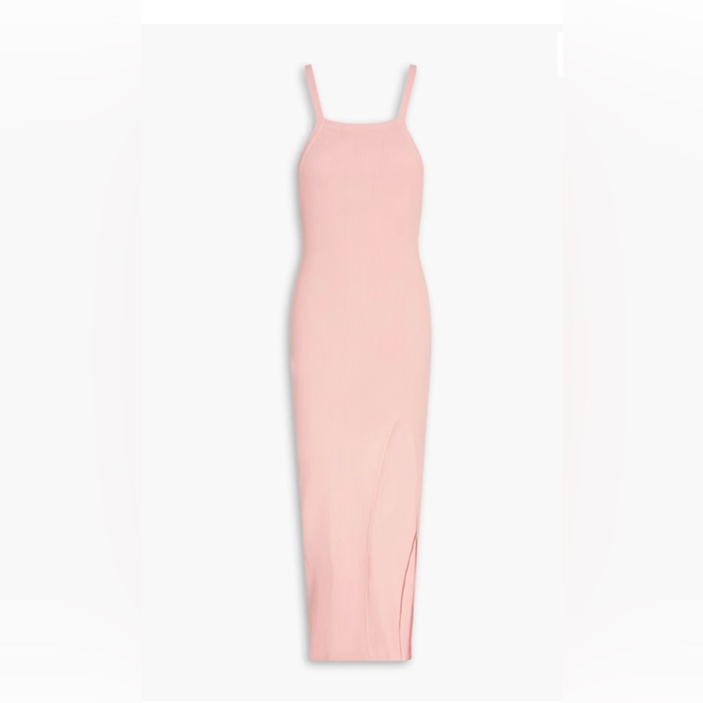 ZEYNEP ARCAY Ribbed-knit midi dress